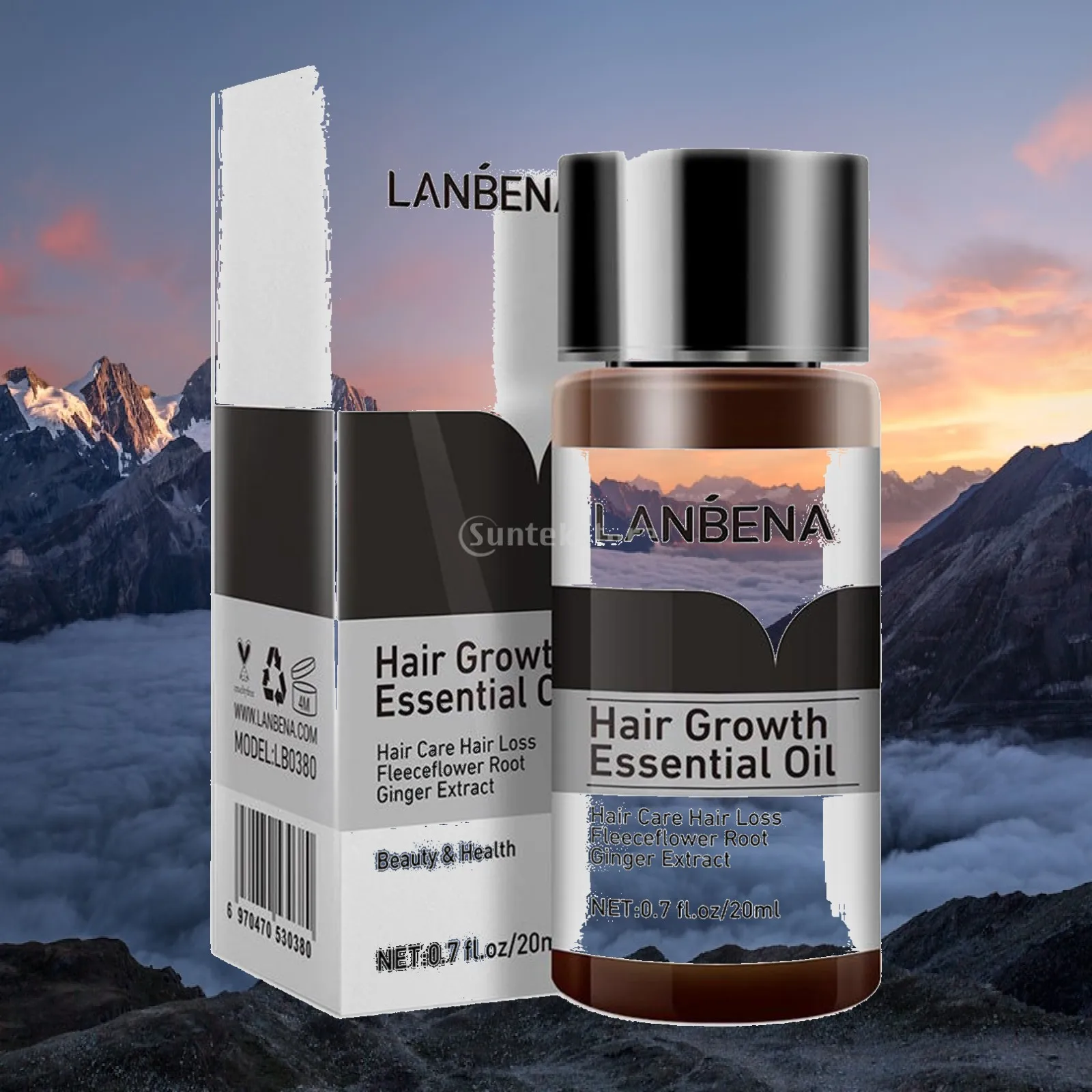 Herbal Hair Growth Essence Oil Anti Hair Loss Treatment Serum for Adults Thinning Edges and Density