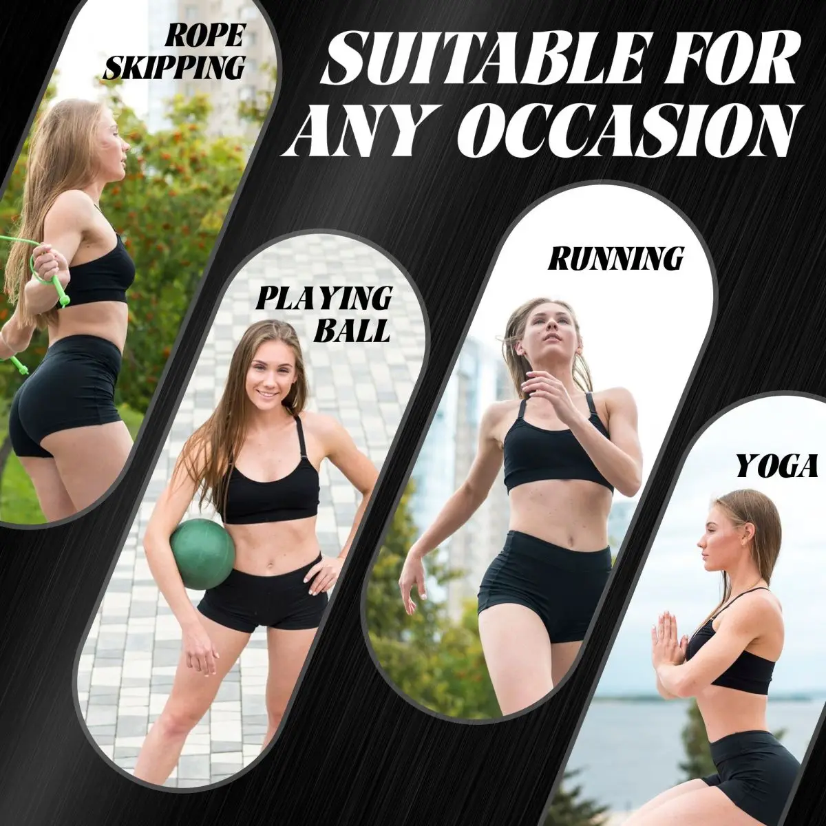 Pantaloncini da yoga a vita alta con luna e stelle misteriose Pantaloncini da palestra atletici elasticizzati Pantaloncini da motociclista da allenamento Pantaloni corti sportivi da corsa