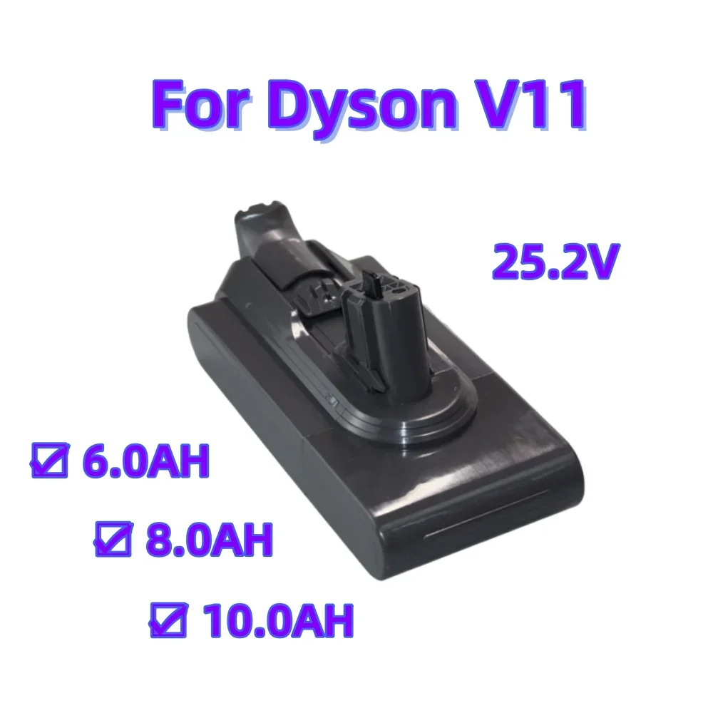 

25.2V 6000mAh/8000mAh/10000mAh Lithium ion rechargeable battery For Dyson V11 Handheld vacuum cleaner battery replacement