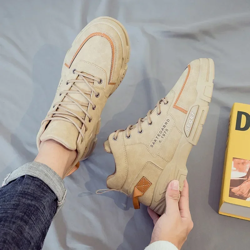 Men Boots Men's Winter Shoes Fashion Snow Boots Shoes Plus Size Winter Sneakers Ankle Men Shoes Winter Boots Black Blue Footwear