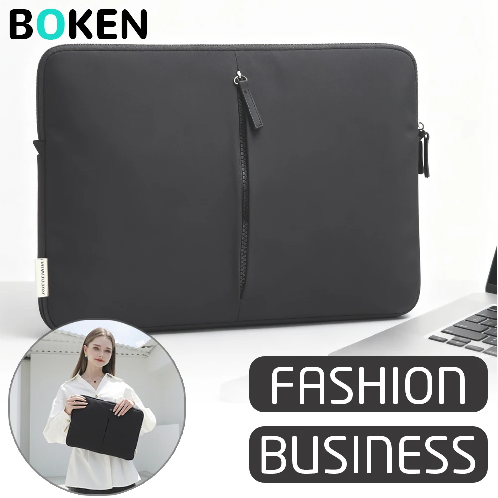 

Сумка для ноутбука 13, 15, 16 дюймов для MacBook Air/Pro Dell HP Lenovo, портативный модный мягкий чехол для ноутбука для путешествий, школы, бизнеса