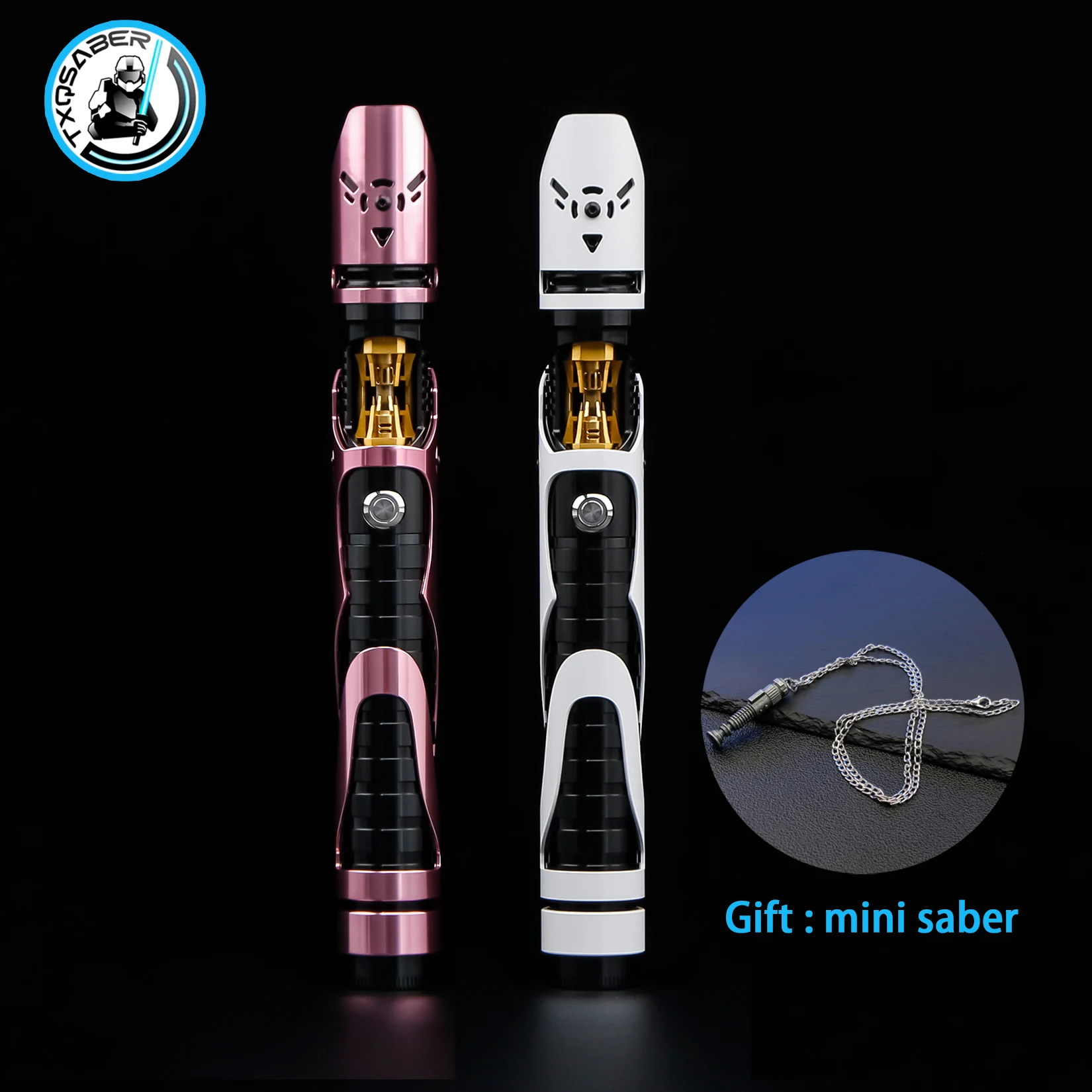 

Солдатская ручка TXQSTUDIO Световой меч SDRGB Pixel No Blade FOC Металлическая рукоять Световой меч Запчасти для джедаев Лазерный меч Игрушки для взрослых Косплей