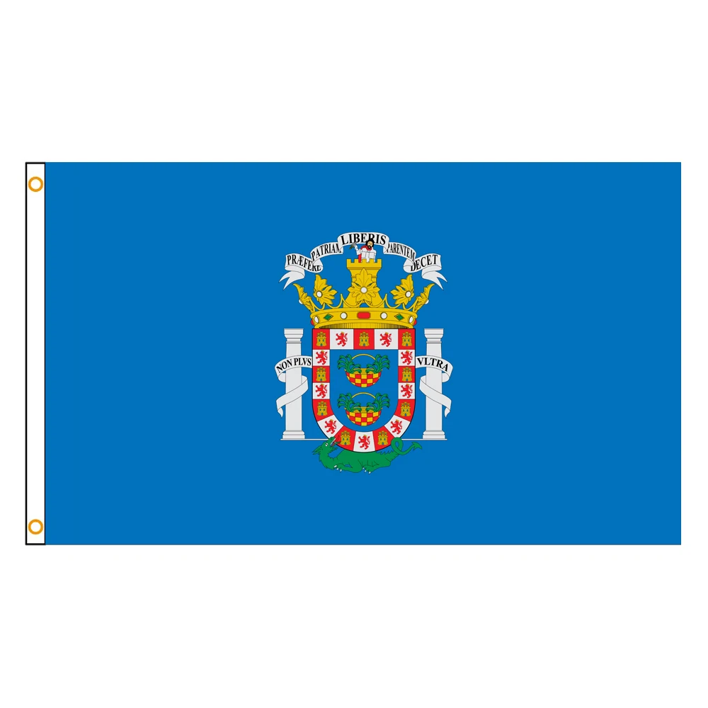 3x5 Ft Melilla Flag Vivid Color and Fade proof a Autonomous communities of Spain Flags Polyester with Brass Grommets