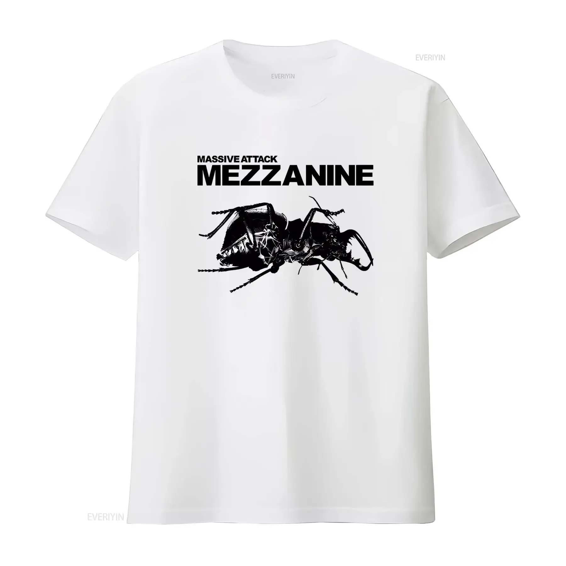 Massive Attack Mezzanine Insect Cotton T Shirt For Fans All Sizes vintage Washed Stylish Casual Unisex streetwear