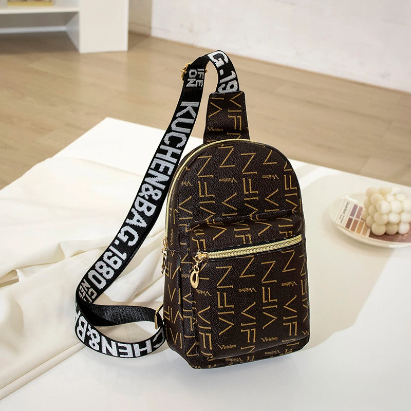 Fashionable Crossbody Bag for Women, Large Capacity, Versatile Chest Bag, New Model Single-shoulder Bag for Ladies