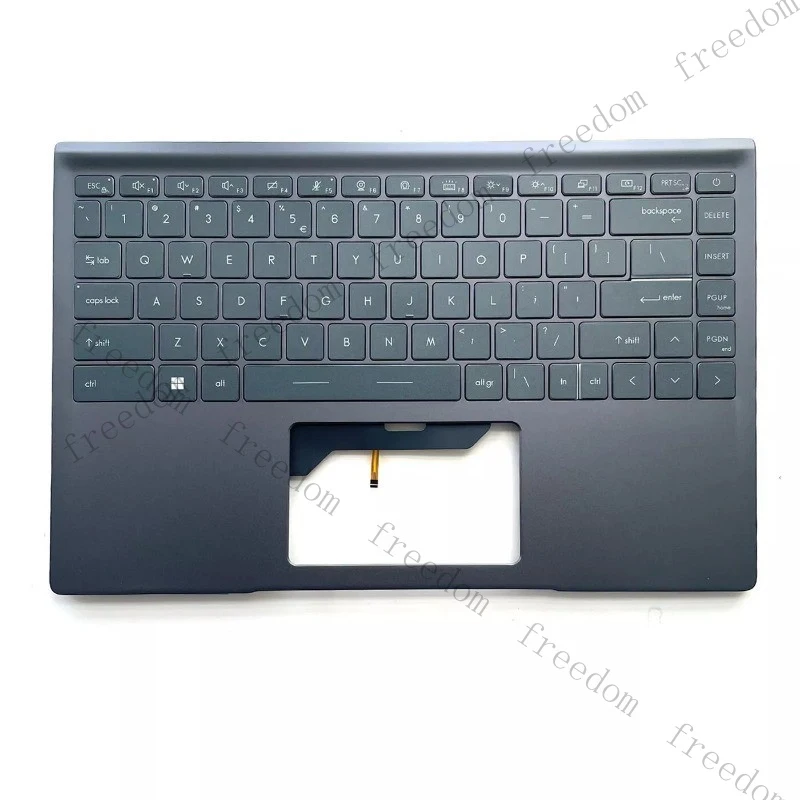 HTS  MS-14D1 14D2 New for MSI Modern M14 Laptop Palmrest Keyboard Cover Blue