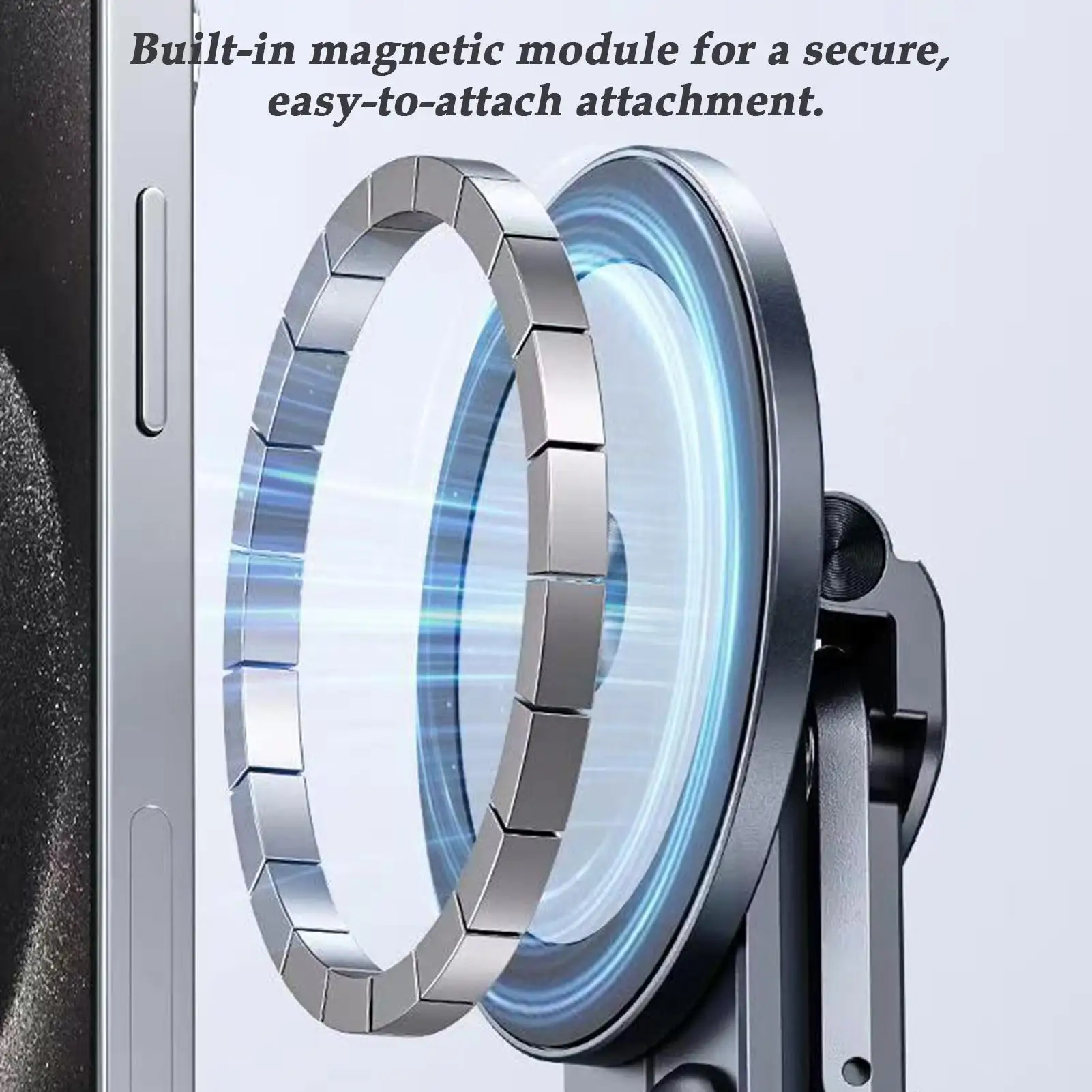 

Подставка для ноутбука, магнитный держатель для ноутбука из алюминиевого сплава, планшета, магнитный держатель для штатива для телефона, для путешествий, офиса, уличного внутреннего стола