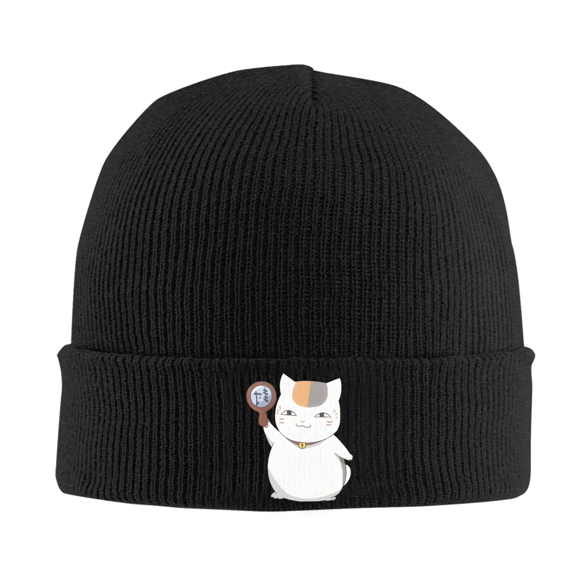 Natsume's Book of Friends Madara Knitted Hat Women Men Beanie Autumn Winter Hot Sale Hats Acrylic Nyanko Sensei Warm Melon Cap