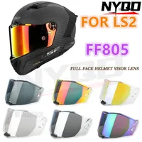 LS2 FF805 Face Helmet Motorcycle Accessories Capacete Original Helmet Visor Lens Casco Moto Windshield for LS2 FF805 THUNDER