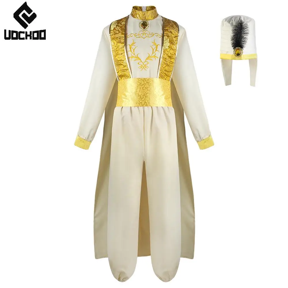 

Карнавальный костюм принца волшебной лампы, костюм Аладдина, сказочный костюм для сценических выступлений, забавный мужской наряд для вечеринки