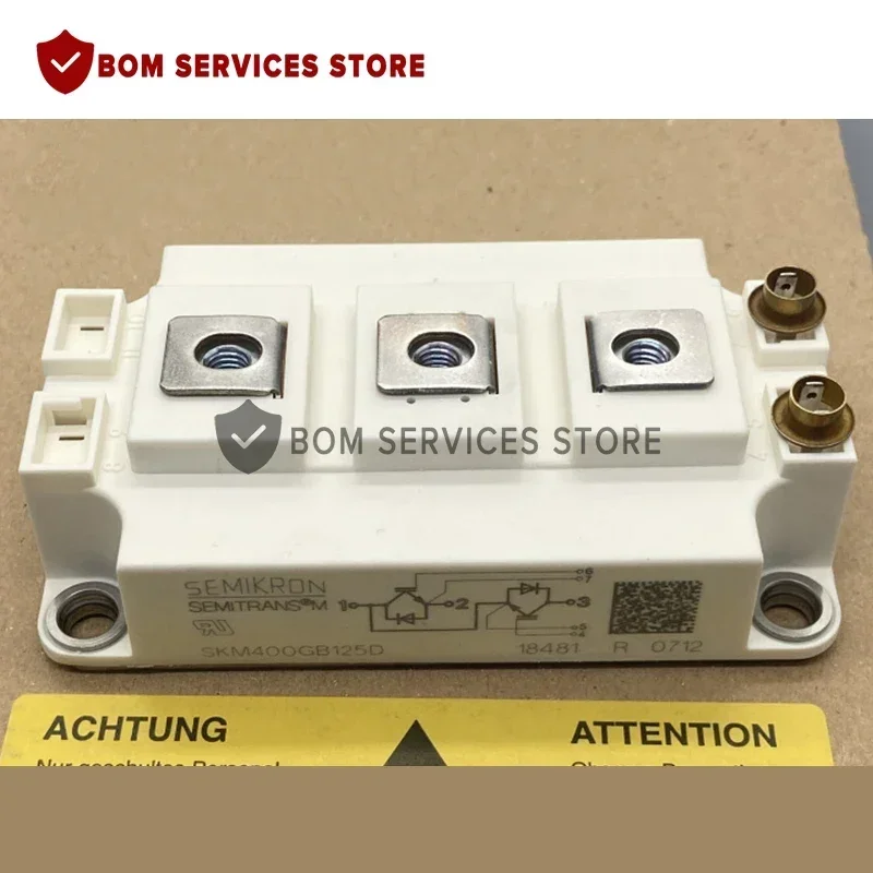 

SKM400GB125D БЕСПЛАТНАЯ ДОСТАВКА НОВОГО ОРИГИНАЛЬНОГО МОДУЛЯ IGBT
