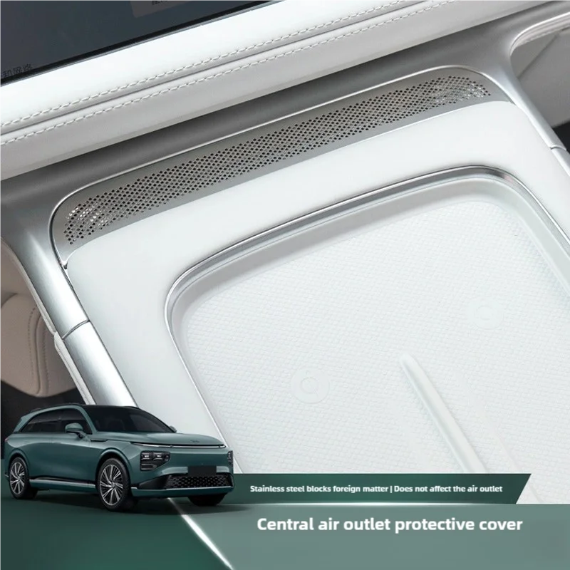 For Xpeng G9 2024-26  Car Air Center Console Outlet Trim Cover Accessories Car Styling