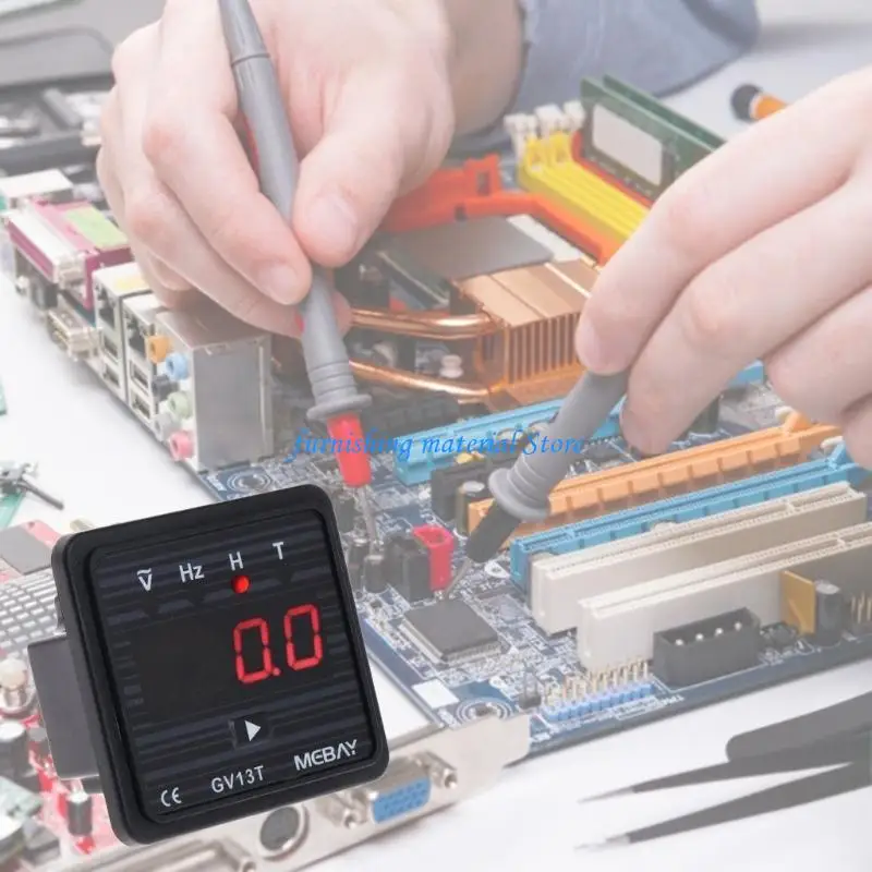 

Y5GD LED Digital Display Multifunction Electric Power Energy Meter GV13T Generator Digital Meter Frequency Tester