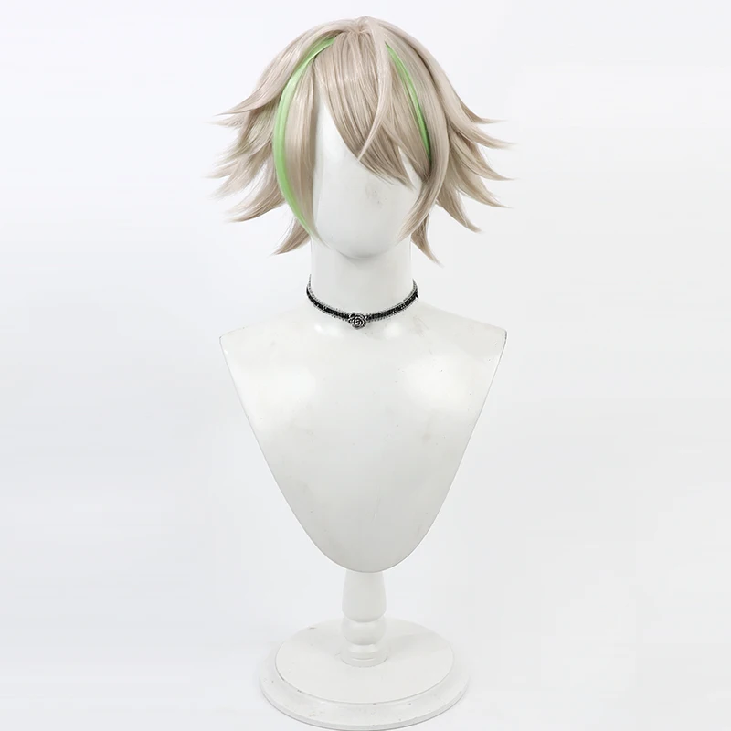 Ryui Shiramitsu Toi Shiramitsu L4mps in 18TRIP Game Cosplay Prop Man Hair Wig Adult Gift Holloween Roleplay Comic Con Customized