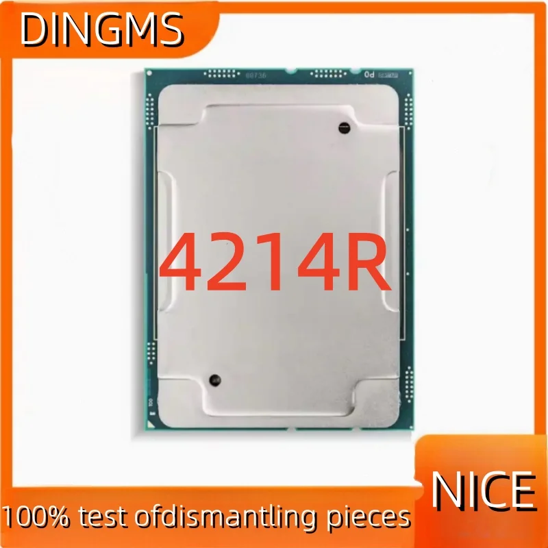 Xeon Silver 4214R Processor CPU 100% Tested Dismantled Chip High Performance Multi-Core Server CPU