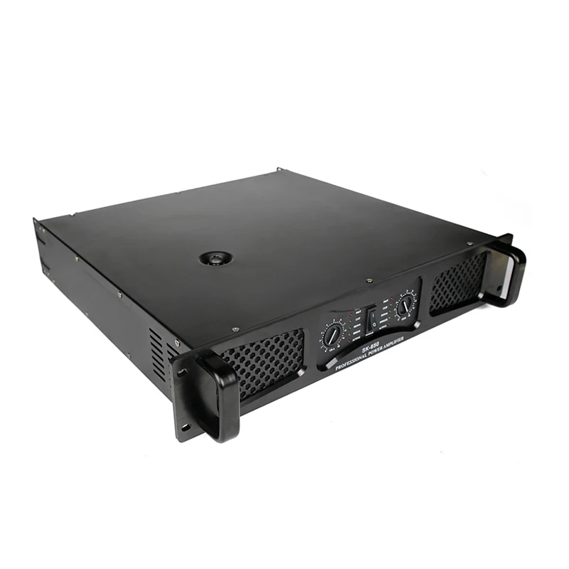 

SK-16 2 Channel Class H 2U Professional Stage Speaker Amplifier 1600W*2