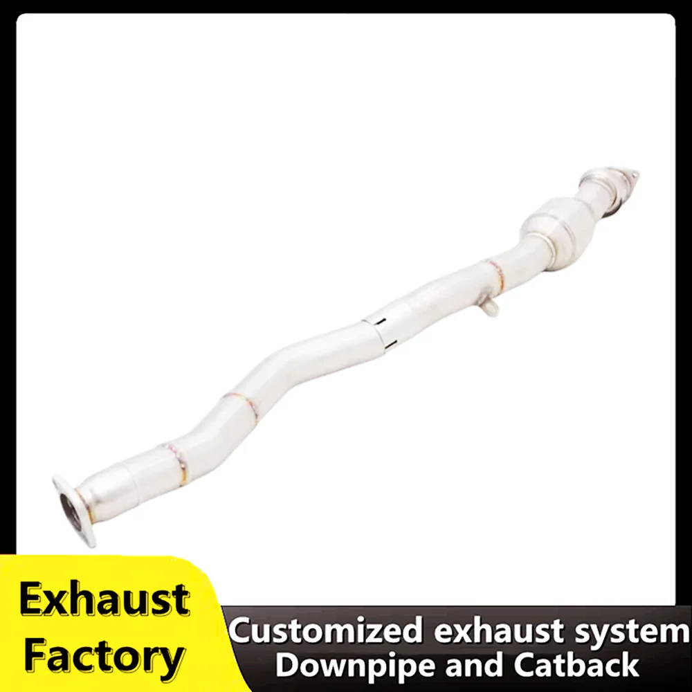 For 2022 Subaru Impreza WRX STI Decat stainless steel head section Exhaust System High Performance Exhaust Downpipe Front Pipe