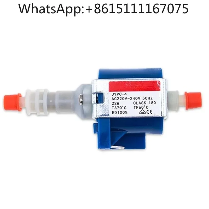 Mini Electromagnetic Steam Plunger Water Pump 220V 22W High‑Pressure Pump For Kitchen Appliance & Car Interior Cleaning Machine