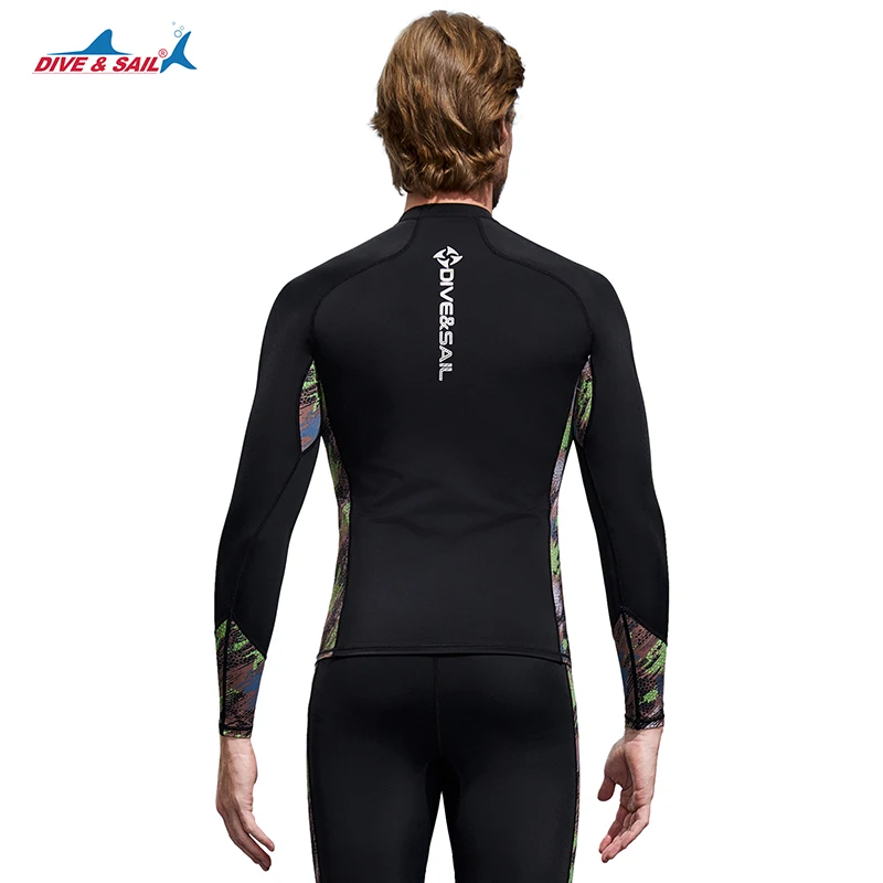 Camicia o pantaloni Rash Guard a maniche lunghe da uomo/donna, UPF50+ Protezione solare UV Rashguard Tuta da surf Costume da bagno intero Top/Bottom