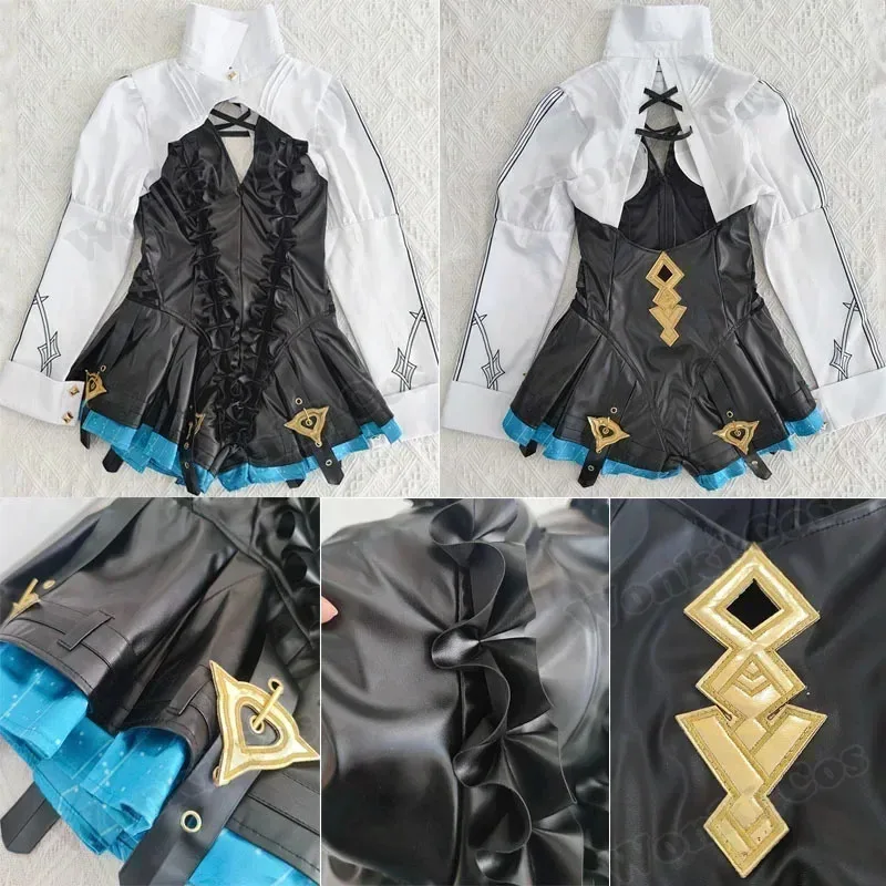 

Женский косплей с париком Yiyi Lynette, комбинезон Fontaine Twin Sister, костюм для вечеринки на Хэллоуин, Disf