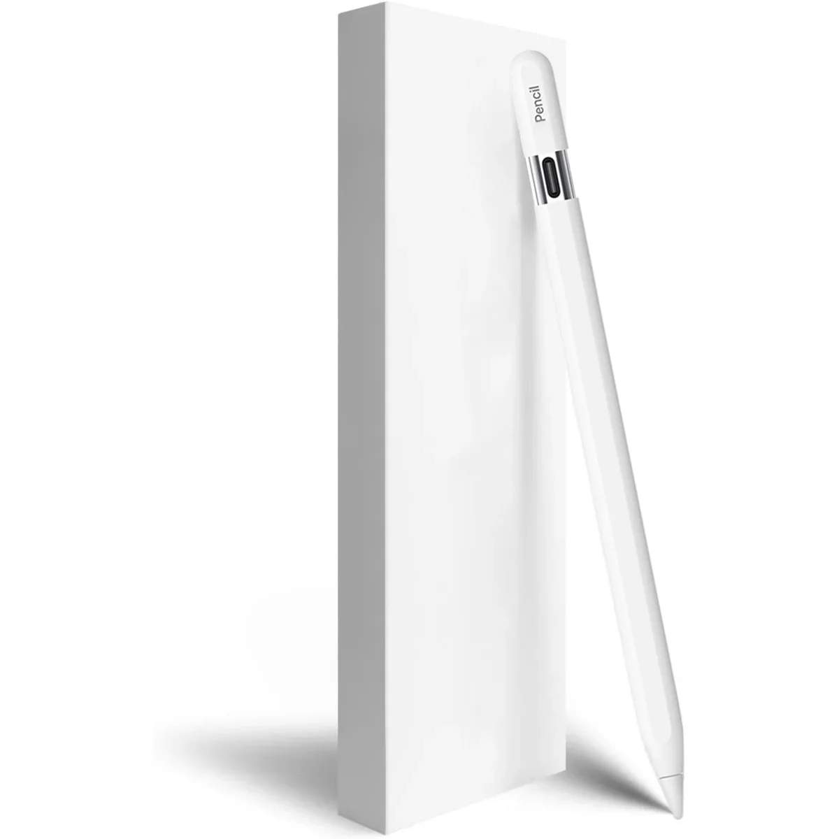 Palm Rejection Tilt Pen for IPad 2018-2026 – Magnetic Charger for IPad Pencil（USB-C）& Apple Pencil 3 2 1