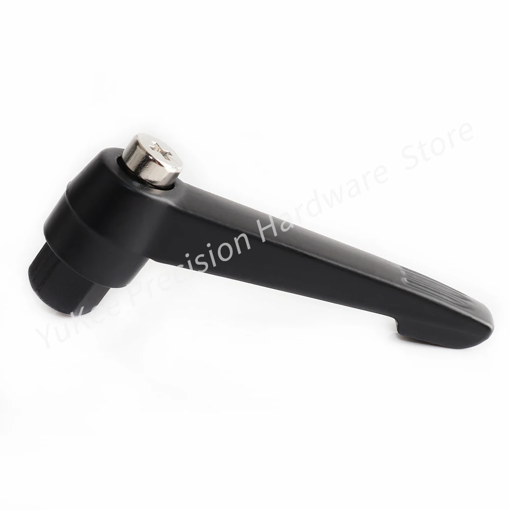 YK929 M5~M16 Zinc Alloy Hexagonal Adjustable Tight Handle Rotating Handle L-shaped Internal Thread Universal Adjustable Handle
