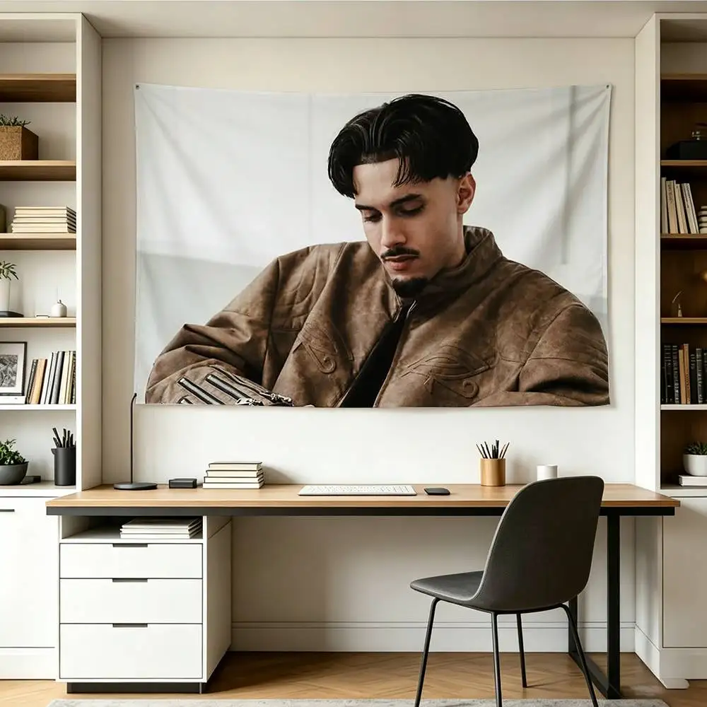 Up-and-coming rapper RNBOI   Flags Wall Hanging Background Art Banner for Bedroom Home Outdoor Decor