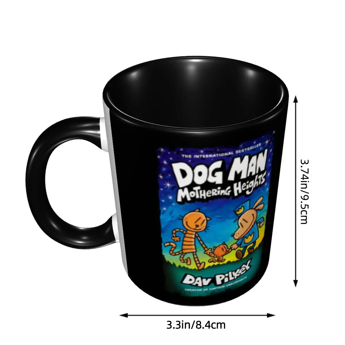 Custom Dogs Man Comic Movie Coffee Mug DIY Ceramic Milk Tea Cup