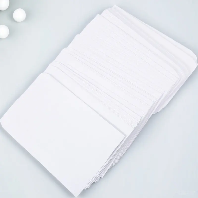 

100Pcs Heavy Duty Blank Envelopes for Money Document File Storage Waterproof Paper Bill Holders Office School Travel Essential