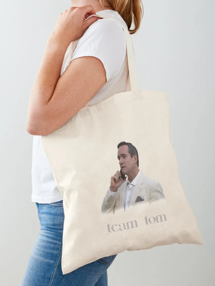 

Team Tom Wambsgans Tote Bag canvas tote woman Beach men's