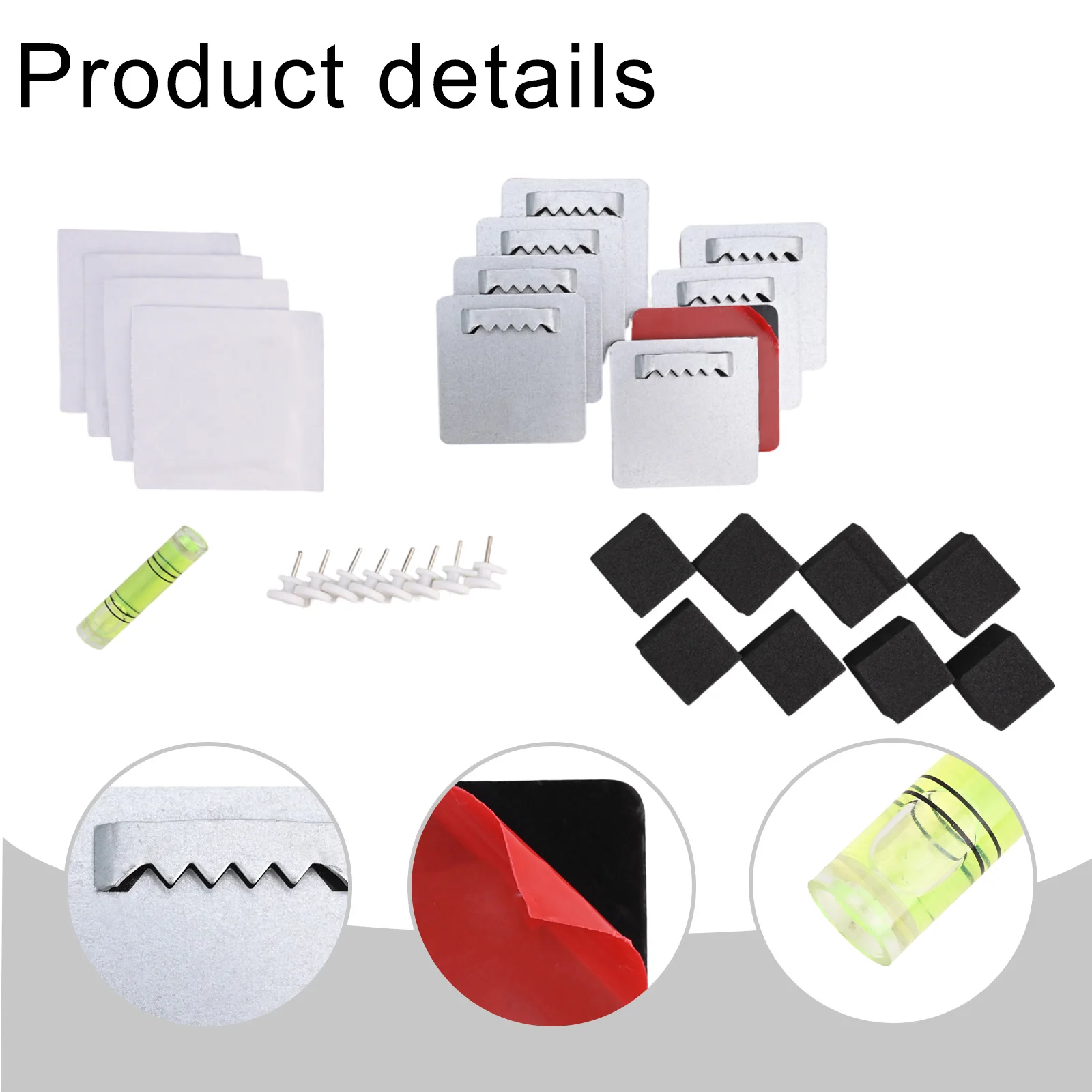 Convenient and Easy to Use Adhesive Picture Hangers for Smooth Surfaces Not Recommended for Rough or Porous Surfaces