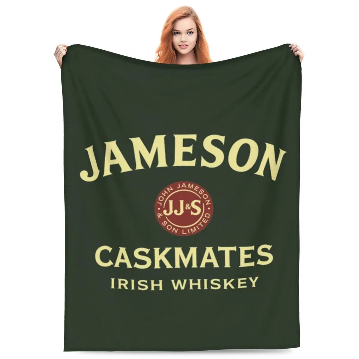 

Rare Cask-The Jameson Blankets Fleece Sofa Lightweight Throw Blankets for Couch Bedding Travel Throws Bedspread Quilt