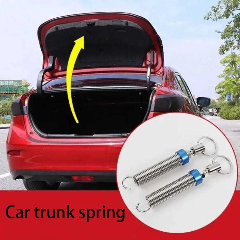 2 pcs/1pcs Adjustable Automatic Open Car Trunk Tail Boot Lid Lifting Spring Device Fit  Without Hydraulic Rod Lifting Device