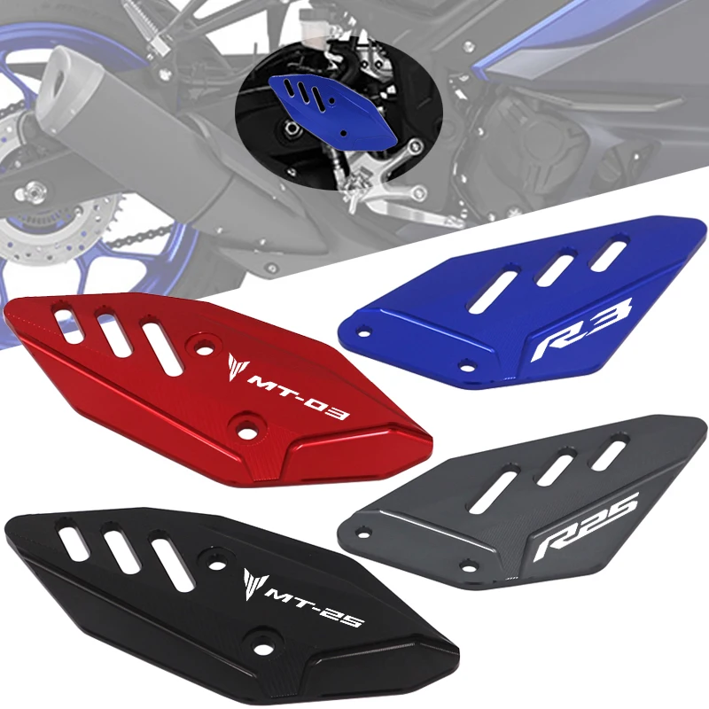 For YAMAHA MT03 MT25 YZF R3 R25 2020 2021 2022 Motorcycle Foot Peg Footrest Front Footrest Protector Foot Pedal Accessories