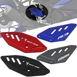 Dla YAMAHA MT03 MT25 YZF R3 R25 2020 2021 2022 motocykl stóp Peg podnóżek przedni podnóżek Protector pedał akcesoria