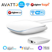 AVATTO Tuya Zigbee3.0 Smart Wired Gateway Hub Smart Home Bridge Wireless Remote Controller Work With Alexa Google Home Assistant