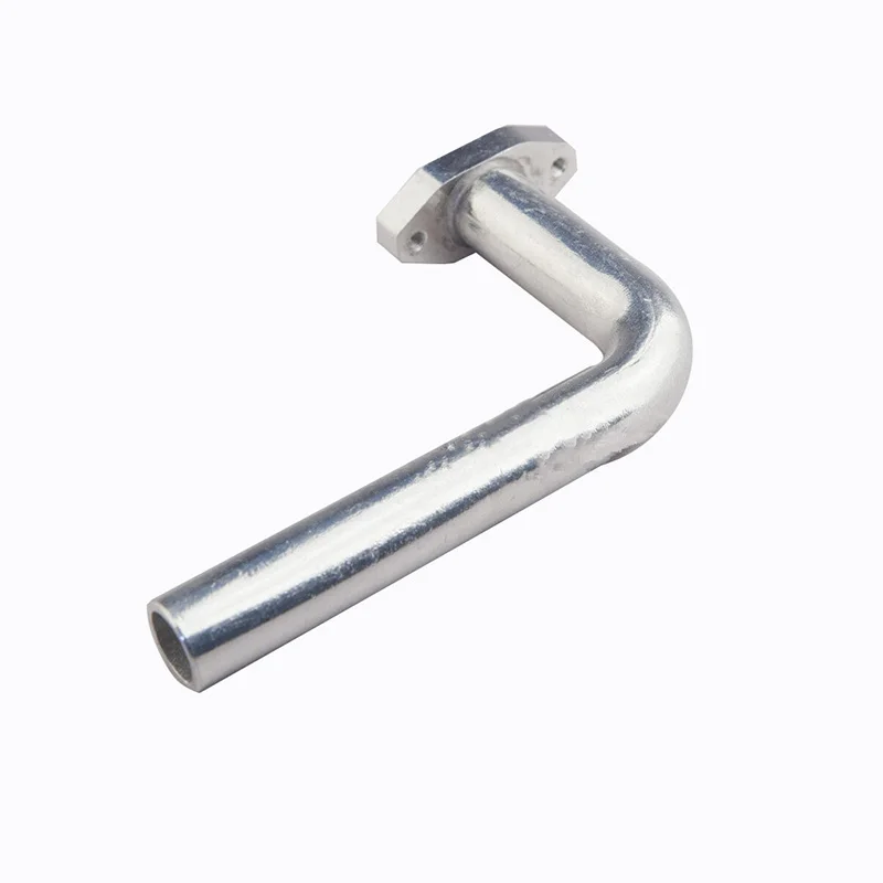 GP15-18 Methanol Engine 105mm Aluminum 90° Exhaust Elbow Pipe for Model Boat