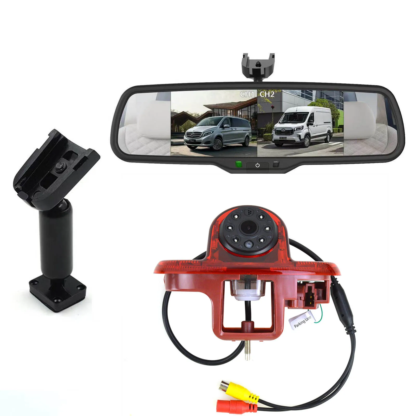 

AHD720P Brake Light Rear View Reversing Camera with 10m Cable for Renault Trafic, Opel Vivaro and Nissan Primastar (2001-2014)