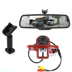 AHD720P Brake Light Rear View Reversing Camera with 10m Cable for Renault Trafic, Opel Vivaro and Nissan Primastar (2001-2014)
