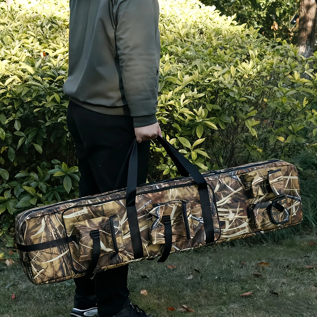 94cm 120cm Double Long Gun Bag Soft Rifle Case Rifle Backpack Shooting Carry Shoulder Bags for Hunting Accesories 6
