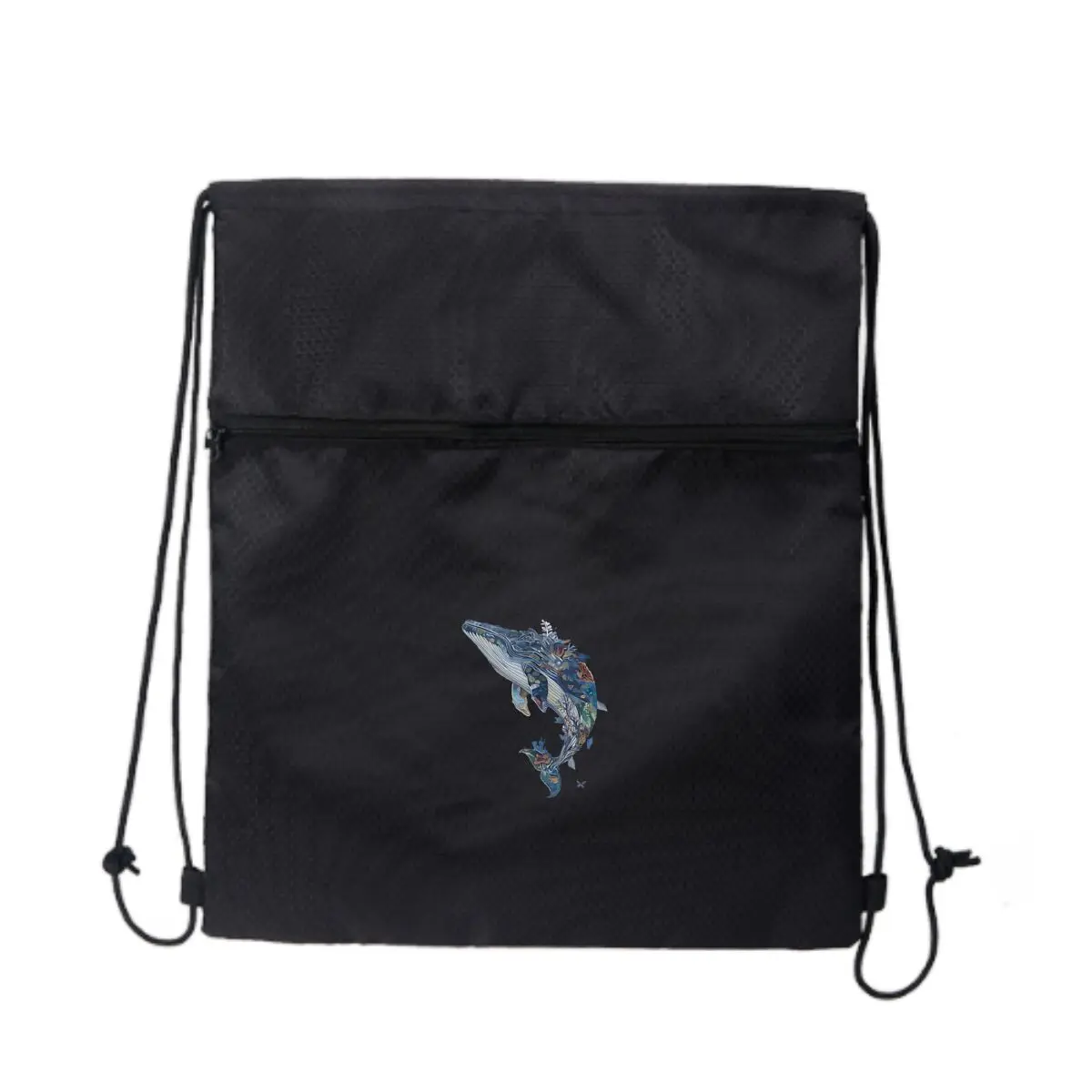 

Рюкзак с рисунком китового моря на шнурке, унисекс, школьная спортивная сумка для спортзала