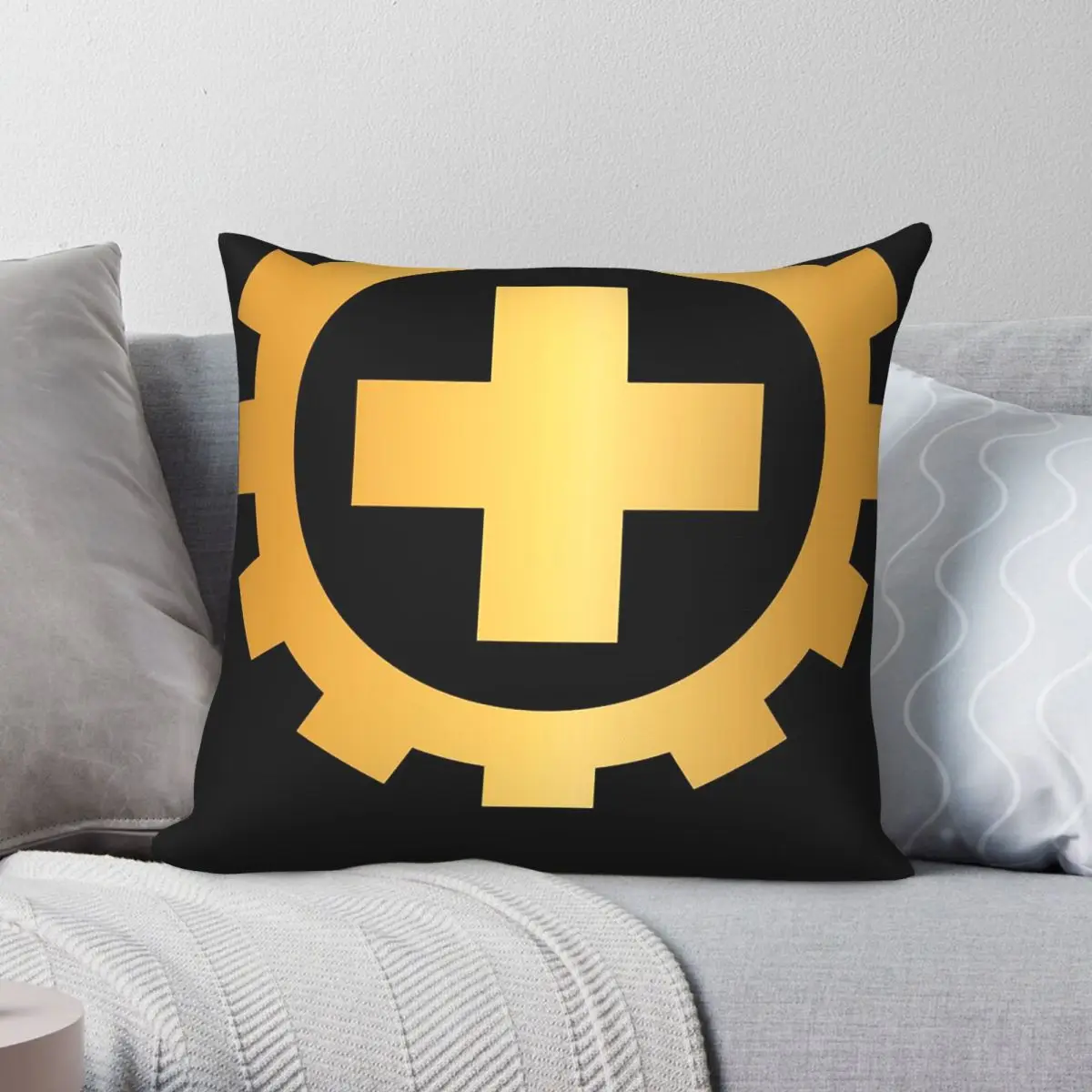 Laibach Band Avant Garde Square Pillowcase Polyester Linen Velvet Creative Decor Throw Pillow Case Room Cushion Cover Wholesale