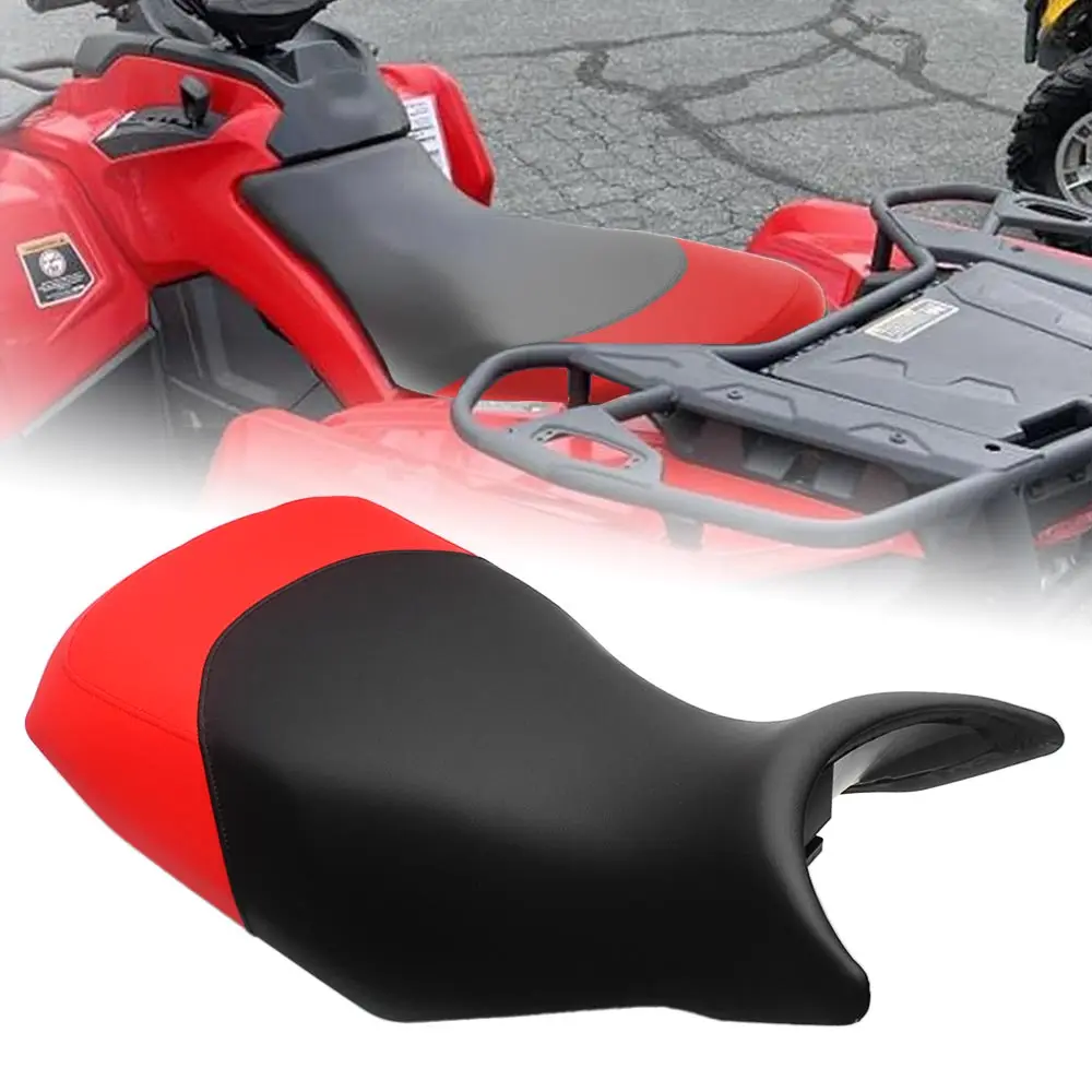 ATV Seat Pad Driver Passenger Seat Cover Waterproof For Can‑Am Outlander 400 450 500 570 650 850 1000R & MAX Accessories