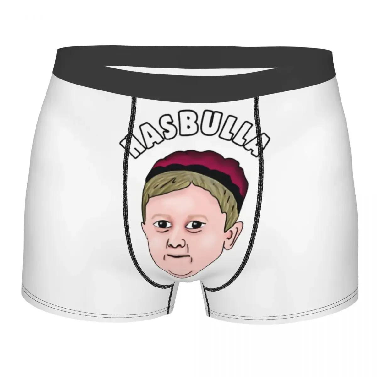 White Man's Boxer Briefs Underwear Hasbulla Magomedov Highly Breathable Top Quality Gift Idea