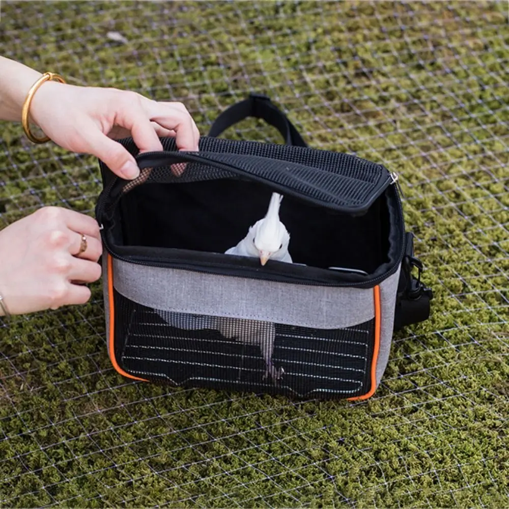 Bird Cage Portable Parrot Carrier Hamster Lizard Bag Sugar Glider Backpack Small Animals Accessories