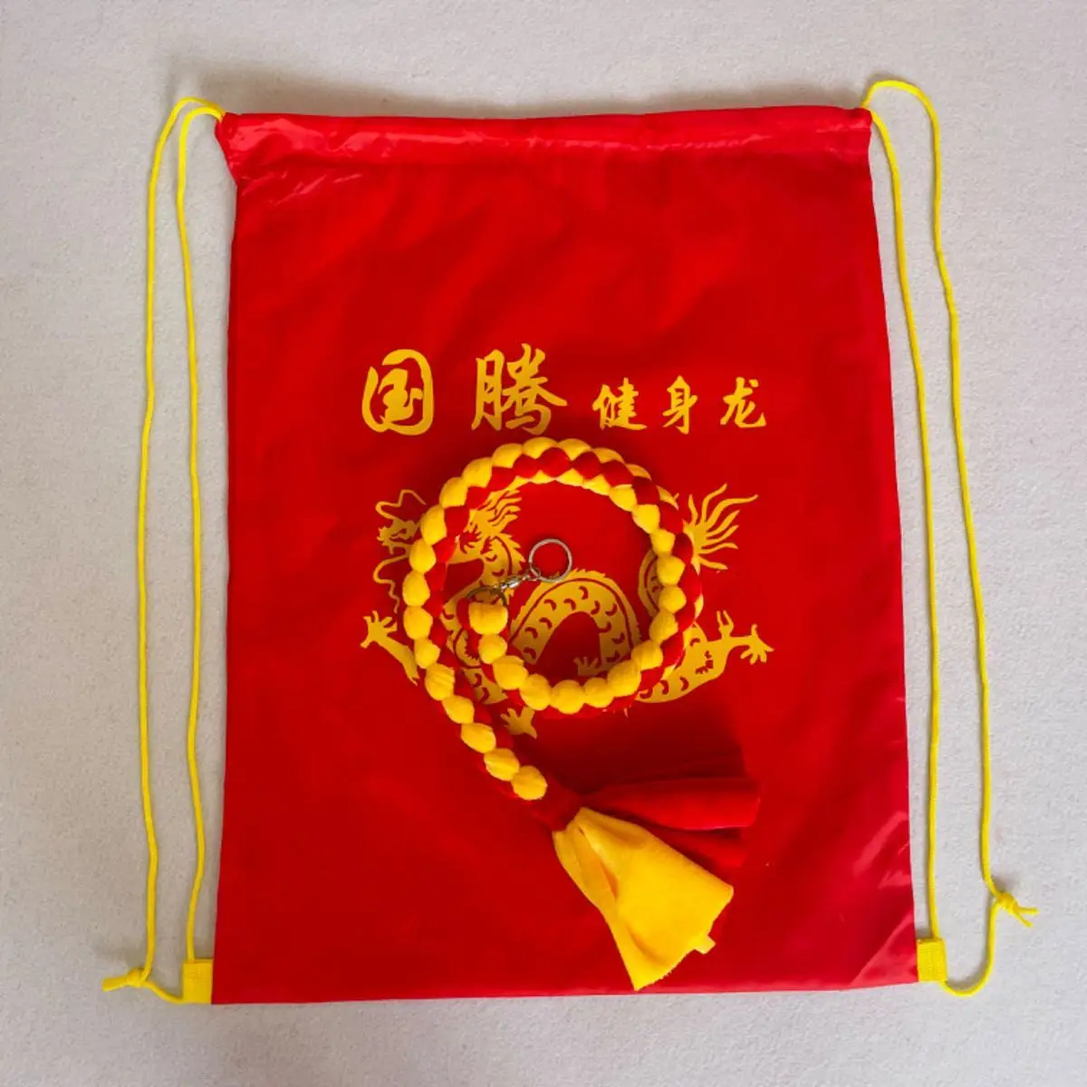 8M Rood Chinese Traditionele Drakendans Voorstelling Carnaval Nieuwjaarsviering Kerstdans Fitness Accessoires Wasbaar