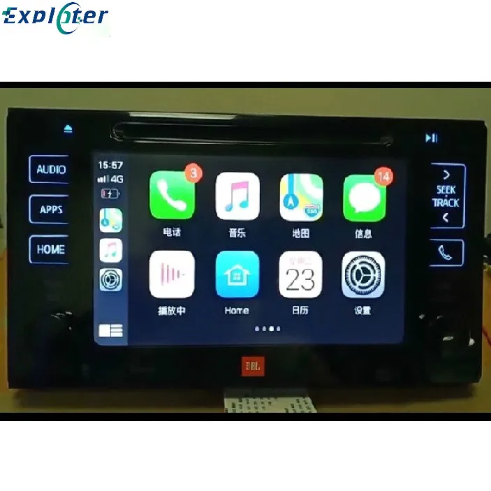 Navigation Headunit CHR RAV4 Prius Prado OEM Style GPS Navigation Video Player AI Box Built-in WiFi 4G