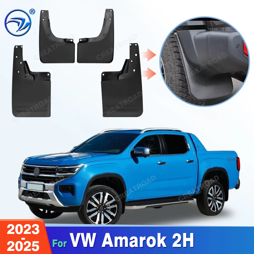 

Для VW Volkswagen Amarok 2H 2023 2024 2025: Брызговики, защита от грязи, автомобильные аксессуары