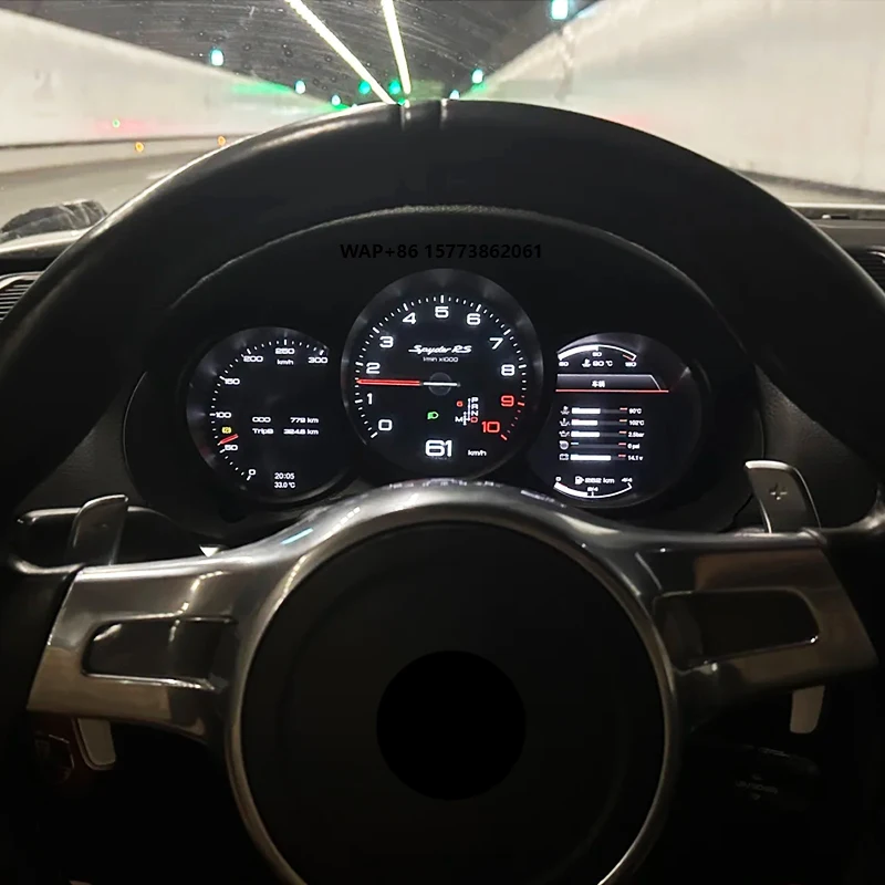 

For 718 2016-2023 Performance Parts New Interior LCD Instrument Panel Center Console Car Modification Performance