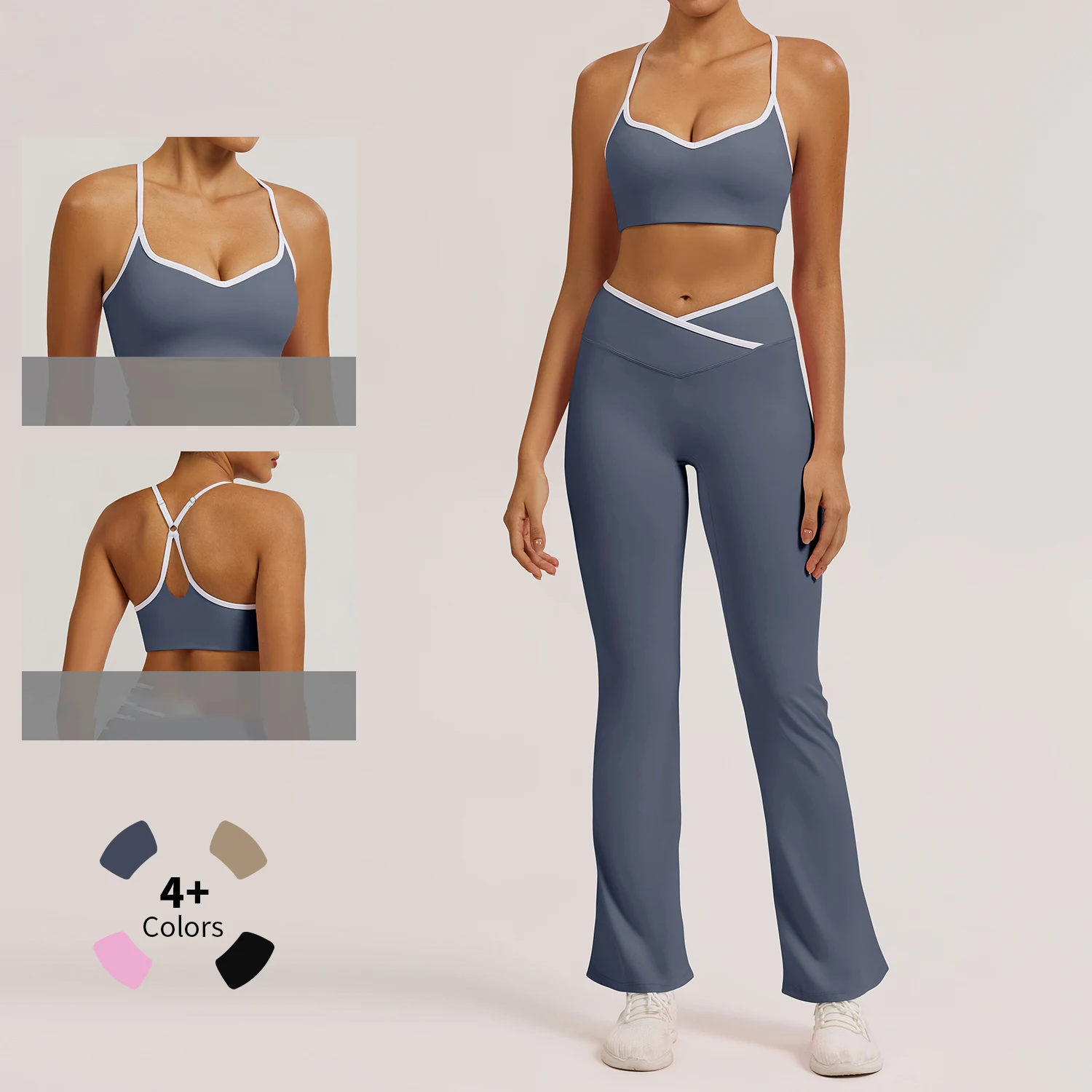 

New Lightweight and Breathable Sports Bra for Yoga – Comfortable and Soft Athletic Bra